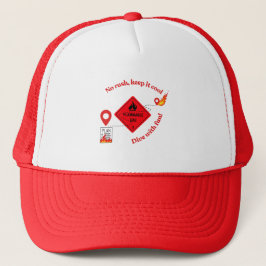 No Rush Keep It Cool Trucker Truckerkappe