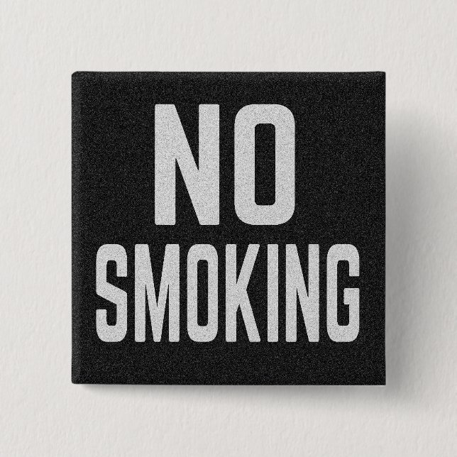 No Smoking Button (Vorderseite)