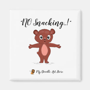NO Snacking Magnet