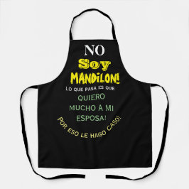 No Soy Mandilon ! tablier