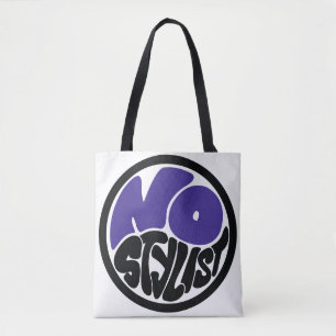 NO STYLIST Doppelzweck-Emblem-Tote Tasche