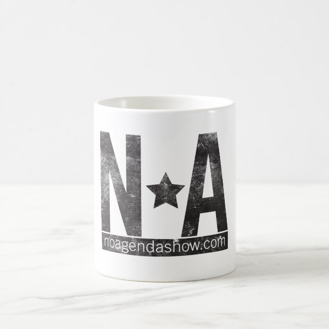 NO--Tagesordnung-Sterne - Kaffee-Tasse Kaffeetasse (Mittel)
