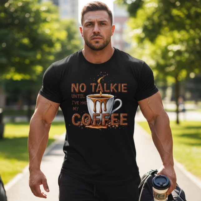 No Talkie Tri-Blend Shirt (Von Creator hochgeladen)