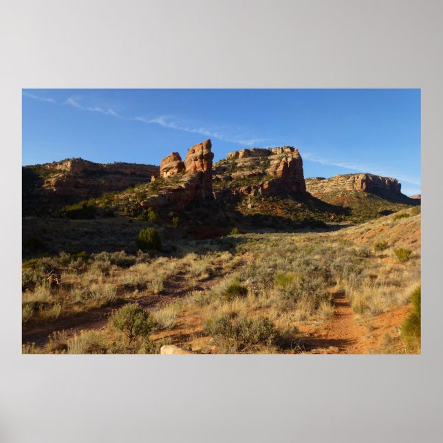 No Thorfare Canyon Colorado Nationales Monument Poster (Vorne)