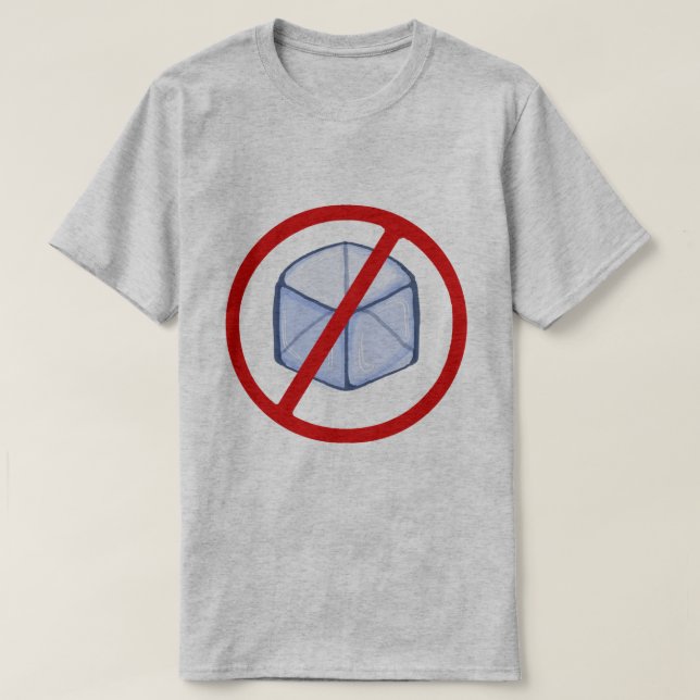 No to ICE T-Shirt (Design vorne)