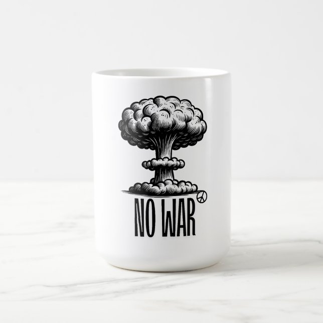 NO TO WAR Coffee Mug (Centre)