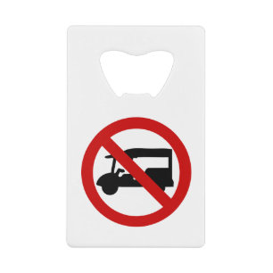 NO Tuk Tuk TAXI ⚠ thailändisches ⚠ Geldbeutel Flaschenöffner