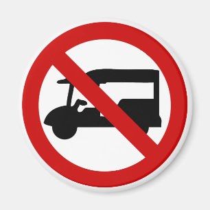 NO Tuk Tuk TAXI ⚠ thailändisches ⚠ Magnet