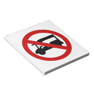 NO Tuk Tuk TAXI ⚠ thailändisches ⚠ Notizblock