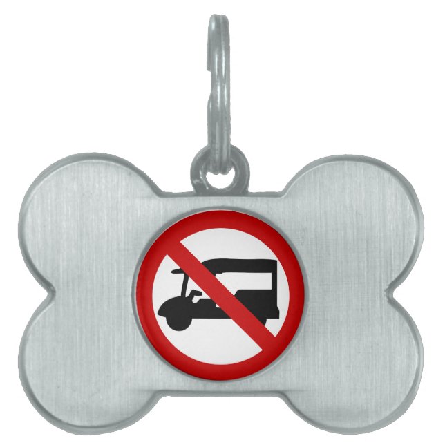 NO Tuk Tuk TAXI ⚠ thailändisches ⚠ Tiermarke (Vorderseite)