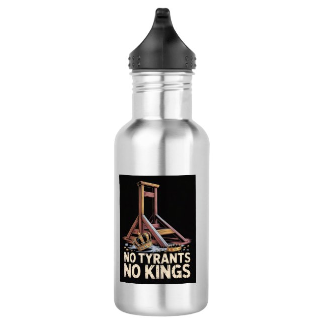No Tyrants No Kings Edelstahlflasche (Rechts)