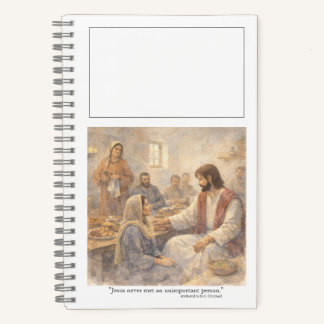 No unimportant person notizbuch