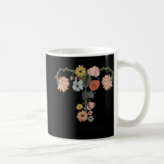 No Uterus No Opinion Feminist Pro Choice Women's R Kaffeetasse (Rechts)