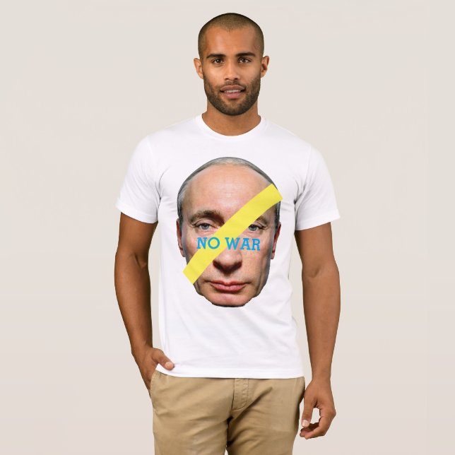 NO WAR PUTIN T-Shirt (Vorne ganz)