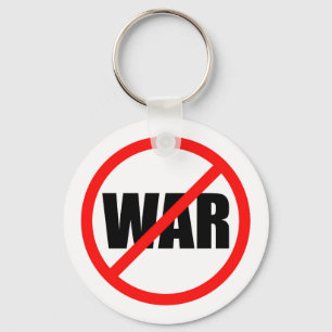 No War Symbol Schlüsselanhänger