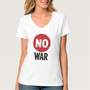 NO WAR — Weltweiter Friedensprotest T-Shirt