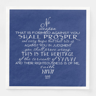 No Weapon Star von David Blue Serviette