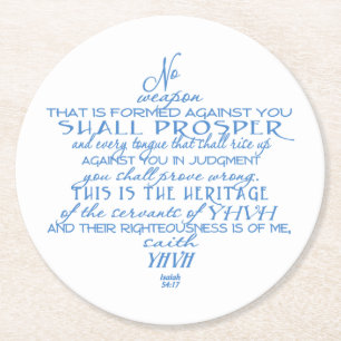 No Weapon Star von David Runder Pappuntersetzer