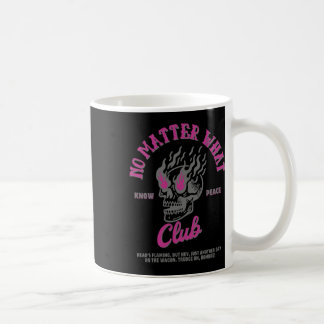 No What Club Sticker Kaffeetasse