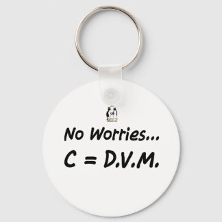 No worries C=DVM Schlüsselanhänger