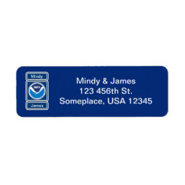 NOAA-Adressenaufkleber