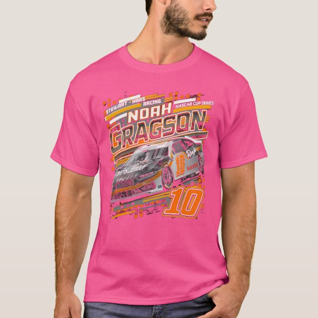Noah Gragson Black Draft T-Shirt (Vorderseite)