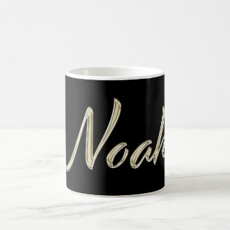 Noah Name whitegold Tasse Teetasse Kaffeetasse
