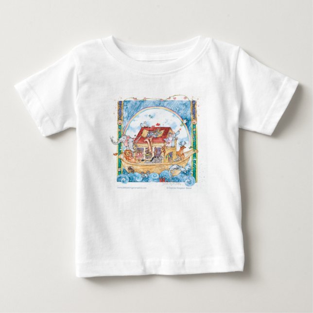 Noah-Säugling Baby T-shirt (Vorderseite)