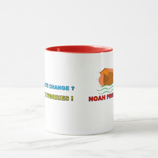 Noah sorgt sich Tasse (Zentrum)
