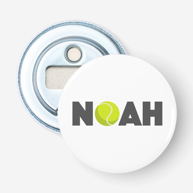 Noah Tennis Flaschenöffner (Vorderseite)