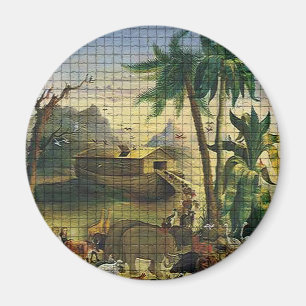 Noah und die Arche Magnet