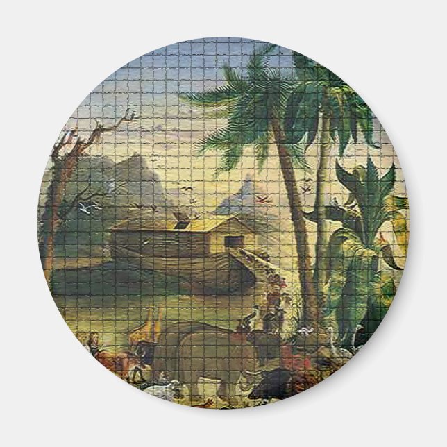 Noah und die Arche Magnet (Vorne)