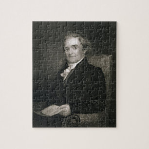 Noah Webster (1758-1843) graviert von Frederick W.