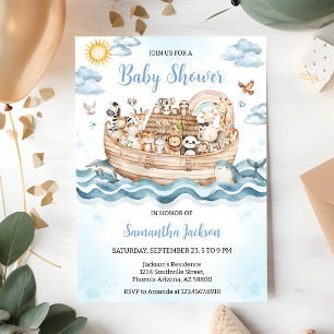Noahs-Arch-Baby-Party Einladung