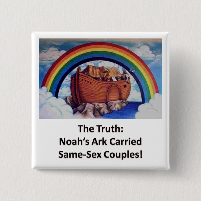 Noahs Arche:  Die Wahrheit Button (Vorderseite)