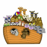 Noahs Arche Freistehende Fotoskulptur<br><div class="desc">Noahs Arche herausgeschnitten. Glückliche Tiere zwei durch zwei erhellen herauf alle mögliche Kinder Raum, Kinderzimmer, Sonntagsschulen-Klasse.</div>