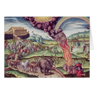 Noahs Arche, Illustration von 'kurzem Narratio
