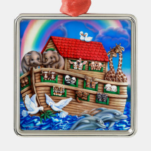Noahs Arche Ornament Aus Metall