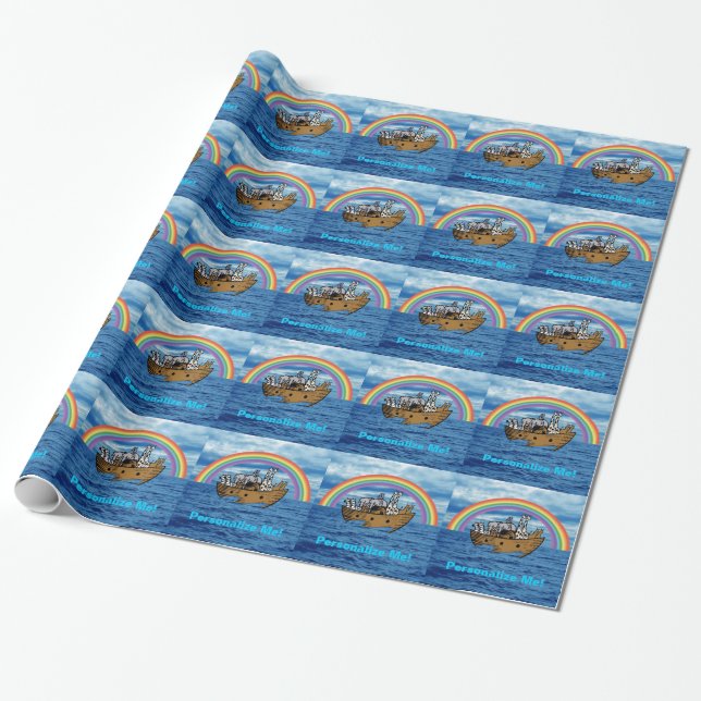 Noahs Arche - personifizieren Sie mich! Geschenkpapier (Ungerollt)