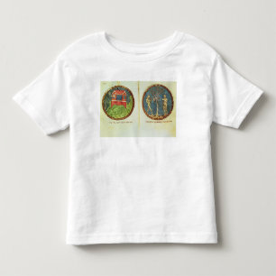 Noahs Arche und Adam und Eve Kleinkind T-shirt