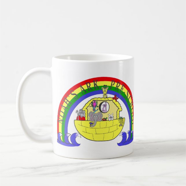 Noahs Arche-Vorschule- Tasse (Links)