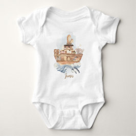 Noah's Ark Baby Bodysuit Baby Strampler