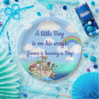 Noahs Ark Baby Duwer Gefallen Pappteller