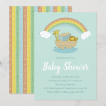 Noah's Ark Boho Baby Shower