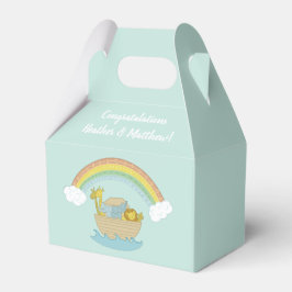 Noah's Ark Boho Baby Shower Geschenkschachtel
