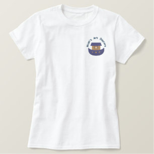 Noah's Ark Custom Sticky Design Besticktes T-Shirt