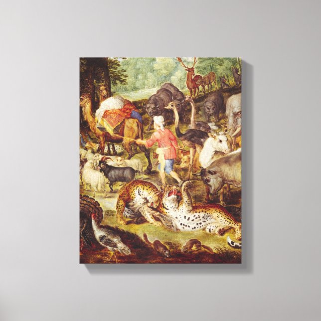 Noah's Ark, Details auf der rechten Seite Leinwanddruck (Vorderseite)
