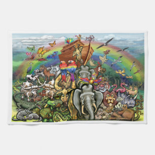 Noah's Ark Geschirrtuch