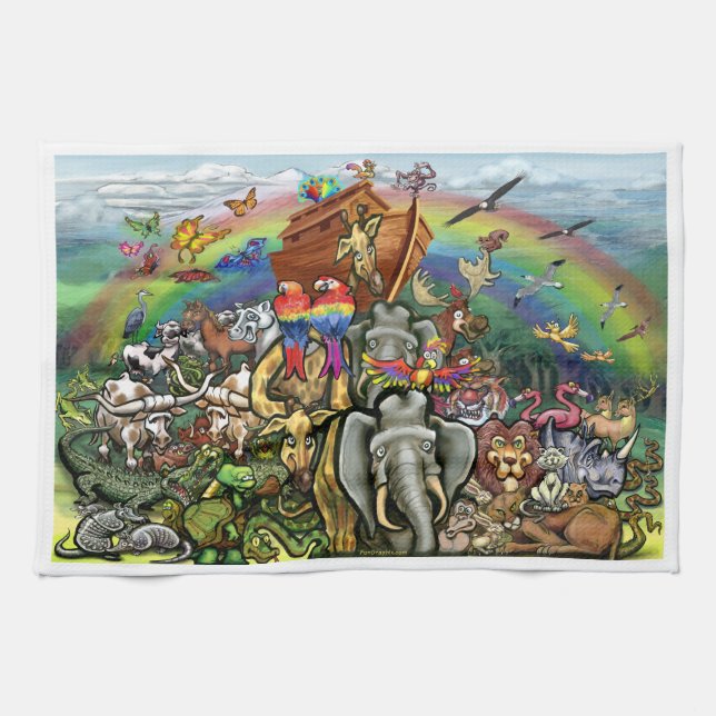 Noah's Ark Geschirrtuch (Horizontal)