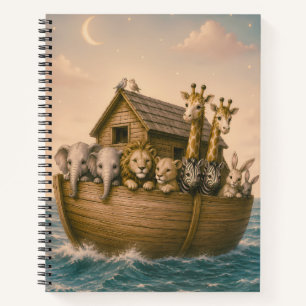 Noah's Ark Islamischer Kindergarten Notizbuch